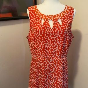 Beautiful Red & white Polka Dot dress.
